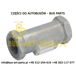 ZAWÓR ZWROTNY POWIETRZA M22X1,5/M22X1,5 MERCEDES SETRANEOPLAN REANULAT SCANIA SOLARIS SOLBUS VAN HOOL VOLVO