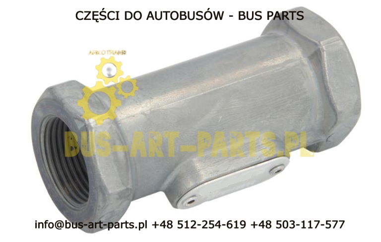 ZAWÓR ZWROTNY POWIETRZA M22X1,5/M22X1,5 MERCEDES SETRANEOPLAN REANULAT SCANIA SOLARIS SOLBUS VAN HOOL VOLVO
