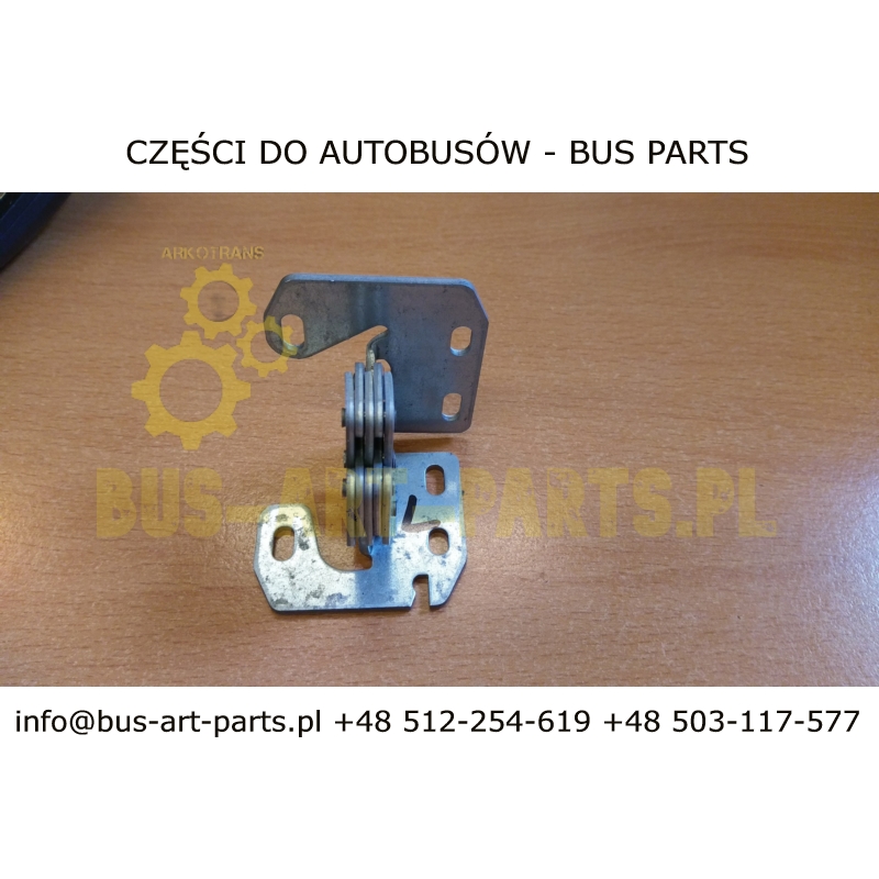ZAWIAS LODÓWKI MERCEDES TRAVEGO SETRA S4.. METALOWY LEWY 0009930969 A0009930969