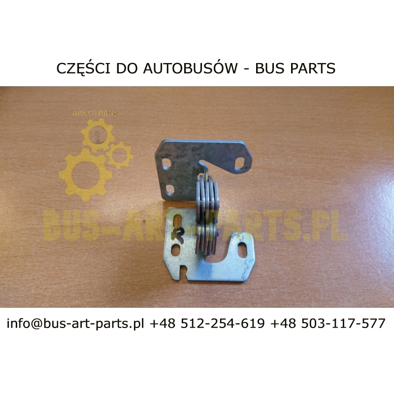 ZAWIAS LODÓWKI MERCEDES TRAVEGO SETRA S4.. METALOWY PRAWY 0009931069 A0009931069