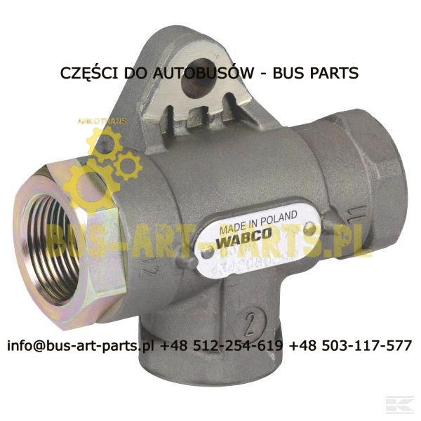 ZAWÓR ZWROTNY POWIETRZA 2/3 TRÓJNIK MERCEDES NEOPLAN
