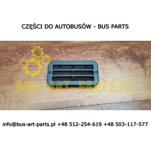 KRATKA WENTYLACYJNA STOPNI MERCEDES TOURISMO 2006- SETRA S4..GT GT-HD ROZMIAR 110x57MM MAŁA