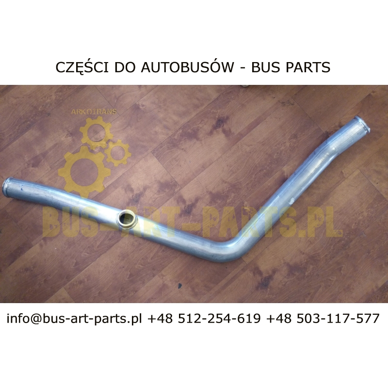RURA PRZEWÓD DO CHŁODNICY WODY BOVA 2002- EURO III FUTURA MAGIQ
