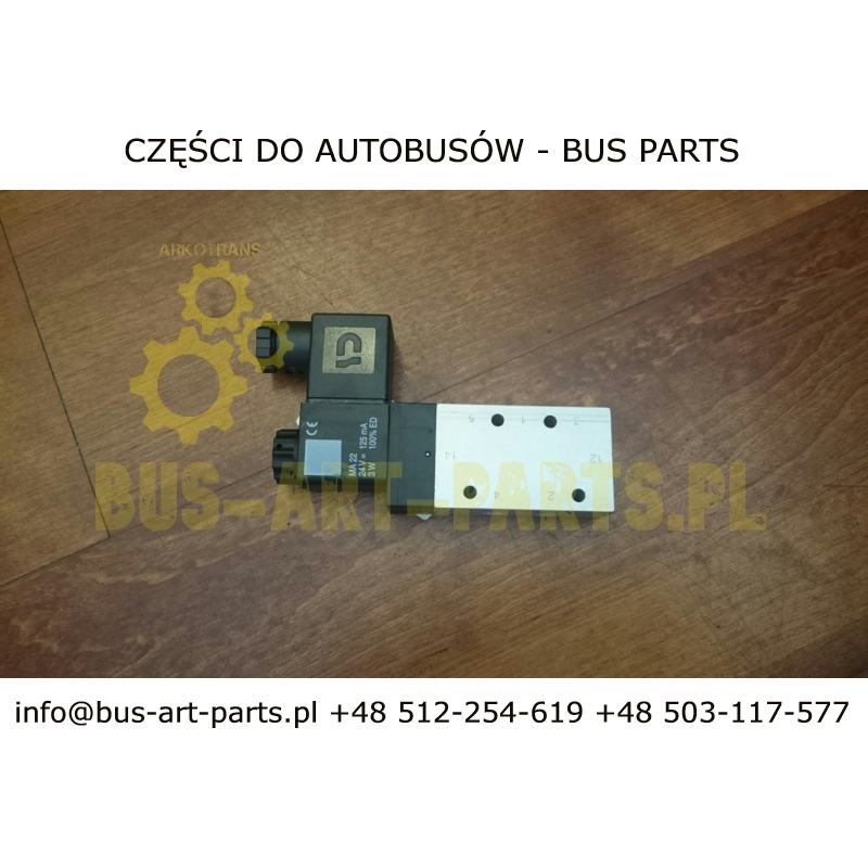 ELEKTROZAWÓR OTWIERANIA ZAMYKANIA SETRA MERCEDES MAN BOVA NEOPLAN