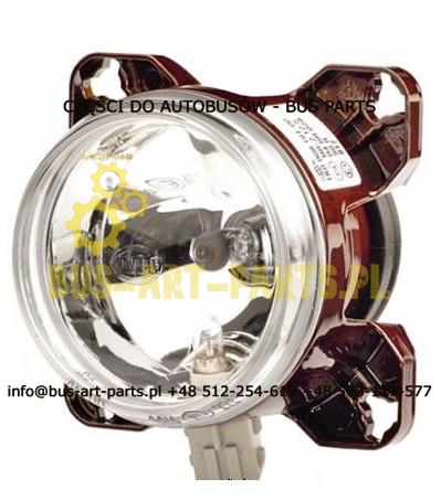 REFLEKTOR DROGOWY Q-90 BOVA EURO 4 2007- SOLBUS  L/P H7 Z POZYCJĄ