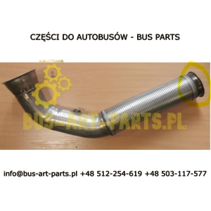 KOŃCÓWKA RURY BOVA FUTURA EURO 4 DO RURY 4883BOV PRZY ŁĄCZNIKU