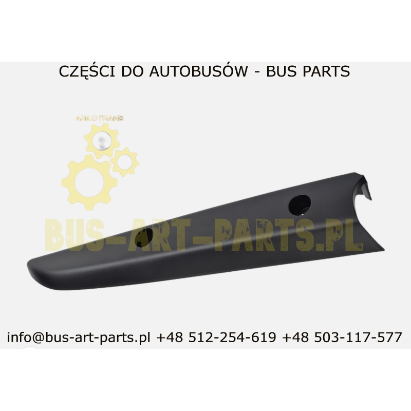 OBUDOWA LUSTRA GÓRNA PRAWA TYŁ VDL FUTURA FH2 VOLVO 9700 9900 MAN LION TEMSA SAFARI