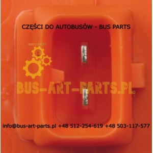 LAMPA OBRYSOWA POMARAŃCZOWA LED VOLVO 9700 9900 110X50 L-84mm