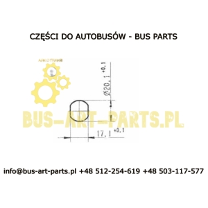 ZAMEK KLAPY BEZ WKŁADKI 90' MAN NEOPLAN SCANIA IRIZAR BOVA VDL ORYGINAŁ