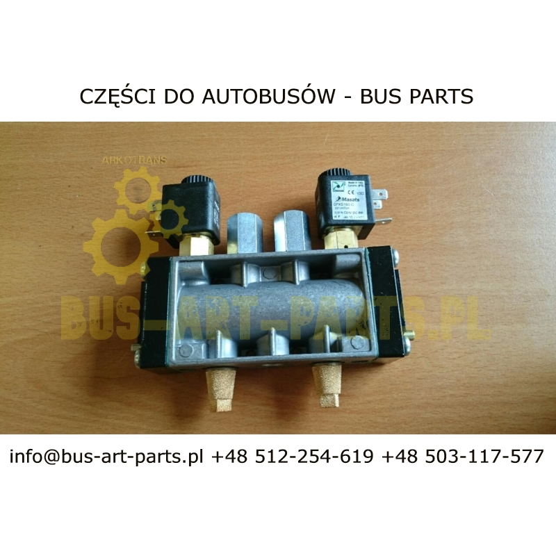 ELEKTROZAWÓR OTWIERANIA DRZWI BODE MASATS 22129A24 BOVA SCANIA IRIZAR CENTURY