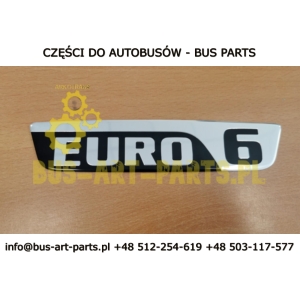 NAKLEJKA EMBLEMAT OZNAKOWANIE POJAZDU MAN NEOPLAN I INNE EURO 6