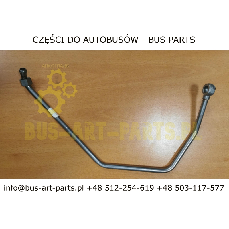 PRZEWÓD CHŁODZENIA KOMPRESORA MERCEDES CITARO CONECTO EURO 3 OCZKO/NAKRĘTKA  4572004352  A4572004352