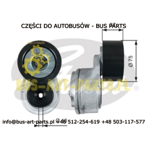 NAPINACZ PASKA SILNIKA SETRA S4..MERCEDES TRAVEGO OM457 EURO5 OM457LA 2009-