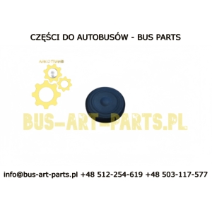 GUMKA OSŁONA PRZYCISKU VAN HOOL VDL DO PLASTIKOWEJ KLAMKI KASETY POD OTWÓR FI-22mm FI-25mm