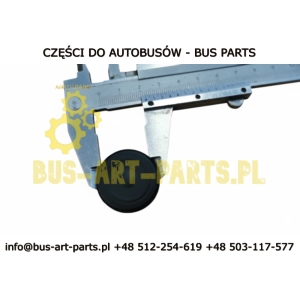 GUMKA OSŁONA PRZYCISKU VAN HOOL VDL DO PLASTIKOWEJ KLAMKI KASETY POD OTWÓR FI-22mm FI-25mm