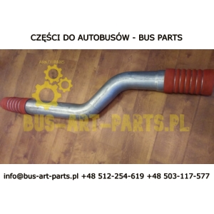 RURA PRZEWÓD INTERCOOLERA MB TRAVEGO SETRA S4..                                    !!! UWAGA !!!!!! SAMA RURA ŁĄCZNIKI I OPASKI