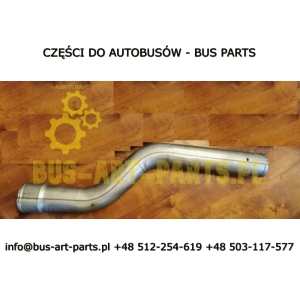 RURA PRZEWÓD INTERCOOLERA MB TRAVEGO SETRA S4..                                    !!! UWAGA !!!!!! SAMA RURA ŁĄCZNIKI I OPASKI