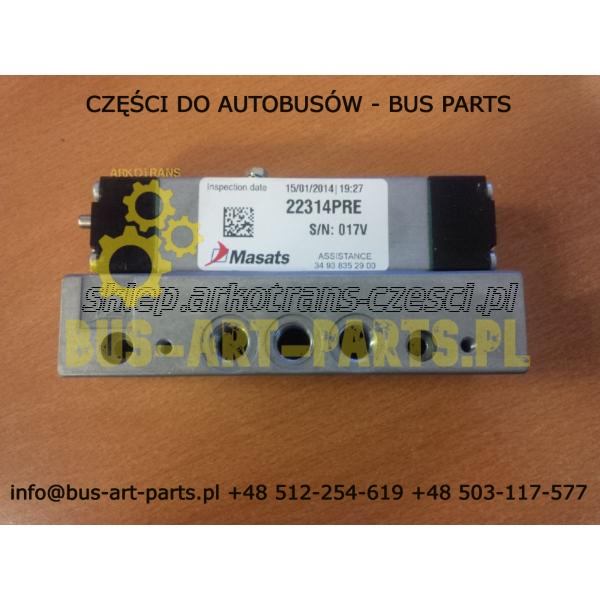 ELEKTROZAWÓR OTWIERANIA DRZWI BODE MASATS 22314PRE STARY TYP 2314PRE