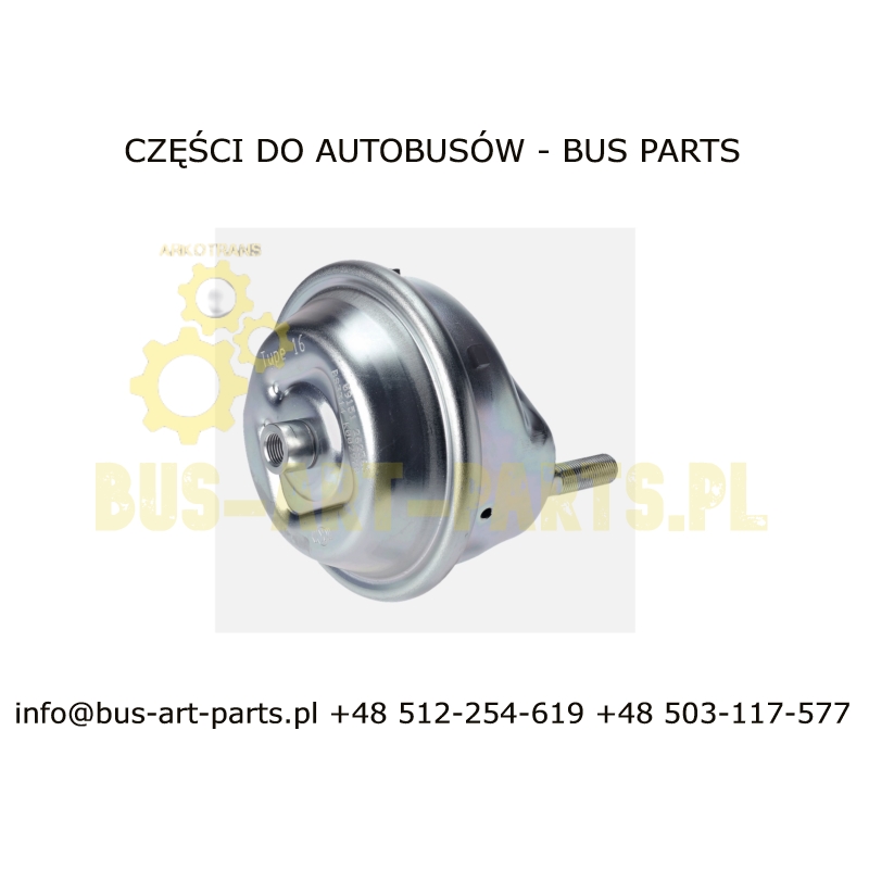 SIŁOWNIK HAMULCOWY 16" III OSI SETRA S4.. MERCEDES TRAVEGO TOURISMO I i III OSI BOVA VDL FUTURA II MAGIQ OE KNORR