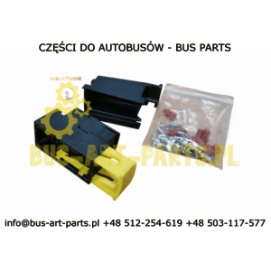 WTYCZKA - OBUDOWA WTYCZKI STEROWNIKA SILNIKA SETRA MERCEDES OM457 MAŁA 16-PINOWA -  KPL Z PINAMI I USZCZELKAMI