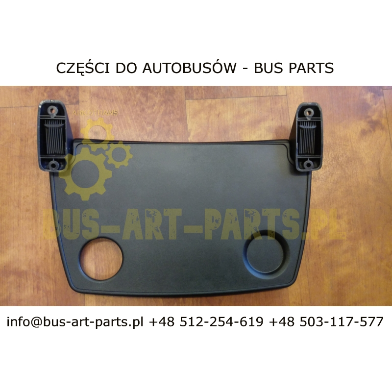 STOLIK FOTELA KIEL AVANCE 2010 CZARNY BOVA MAN NEOPLAN