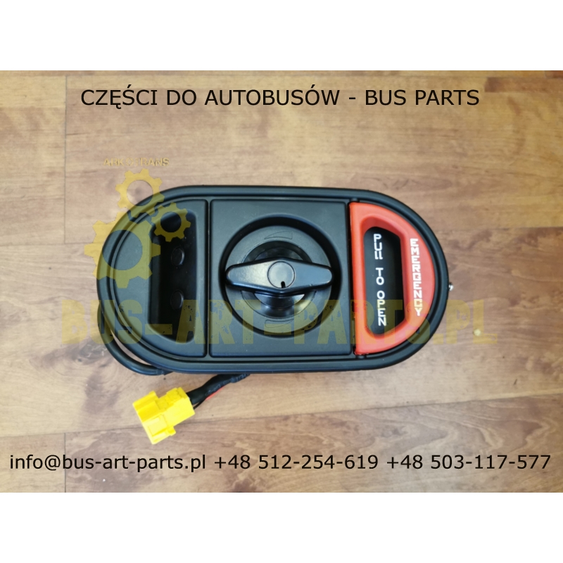 ZAMEK DRZWI PRZEDNICH KLAMKA KASETA BOVA VDL MAGIQ NEOPLAN MAN ORYGINAŁ