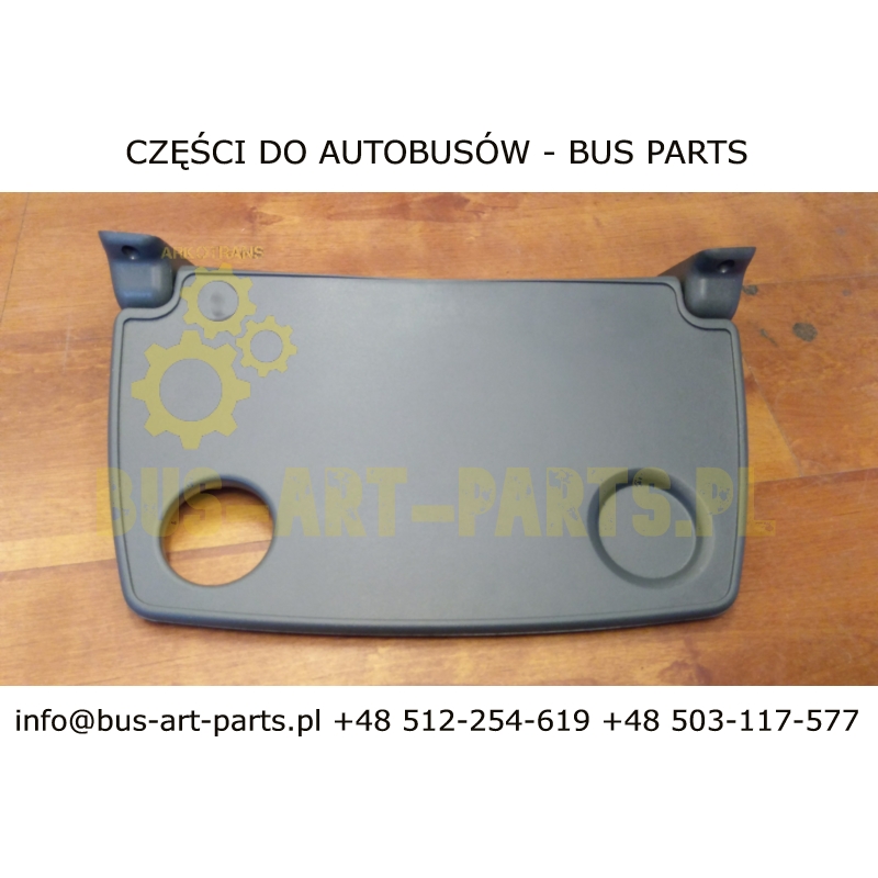 STOLIK FOTELA KIEL AVANCE 2010 SZARY CIEMNY BOVA MAN NEOPLAN