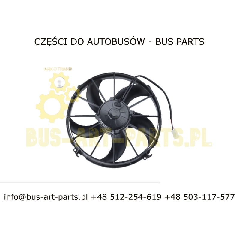 WENTYLATOR KLIMATYZACJI ORYGINAŁ SPAL PCHAJĄCY VA01-BP1-43S VA01-BP70/ll-43S VA01-BP70-43S