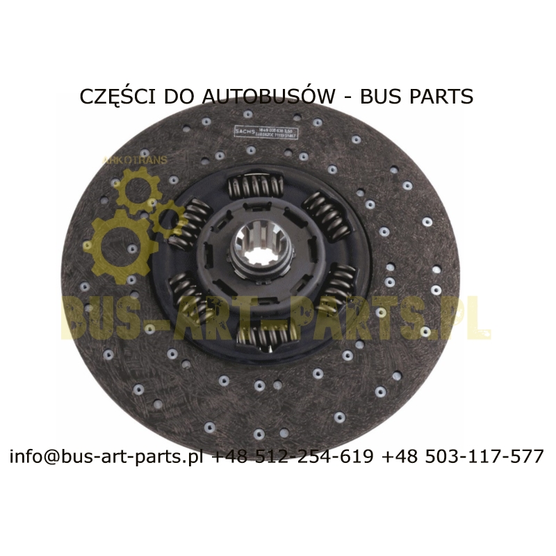 TARCZA SPRZĘGŁA ZF VDL FUTURA II E6 MX 31043780