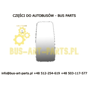 WKŁAD LUSTRA DUŻY  MERCEDES TROURISMO TRAVEGO EURO3 EURO 5 2000-2017 SETRA S4..