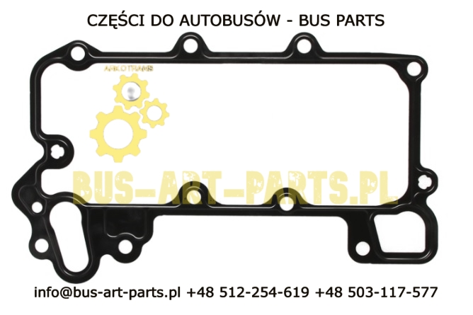 USZCZELKA CHŁODNICY OLEJU MERCEDES SETRA EURO 3 4 5 OM457LA