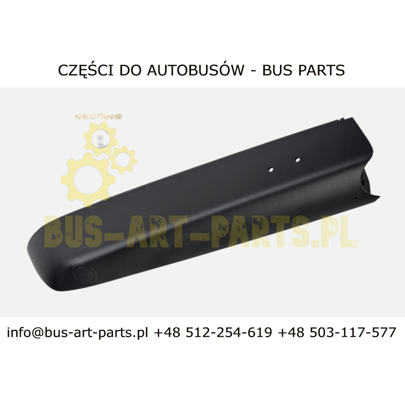 OBUDOWA LUSTRA DOLNA PRAWA TYLNA VDL FUTURA FH2 VOLVO 9700 9900 MAN LION TEMSA SAFARI Z MIEJSCEM POD OTWÓR NA LAMPKĘ OŚWIETLENIA