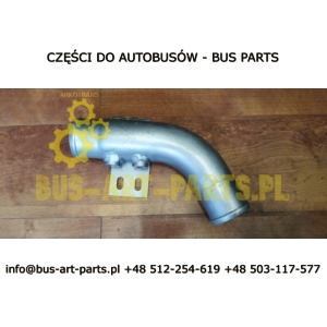 RURA CHŁODZENIA RETARDERA SCANIA IRIZAR K124 FI-60 Z PRZYLĄCZAMI DO CZUJNIKÓW TEMPERATURY