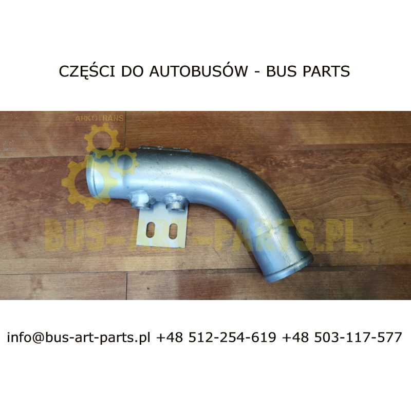 RURA CHŁODZENIA RETARDERA SCANIA IRIZAR K124 FI-60 Z PRZYLĄCZAMI DO CZUJNIKÓW TEMPERATURY