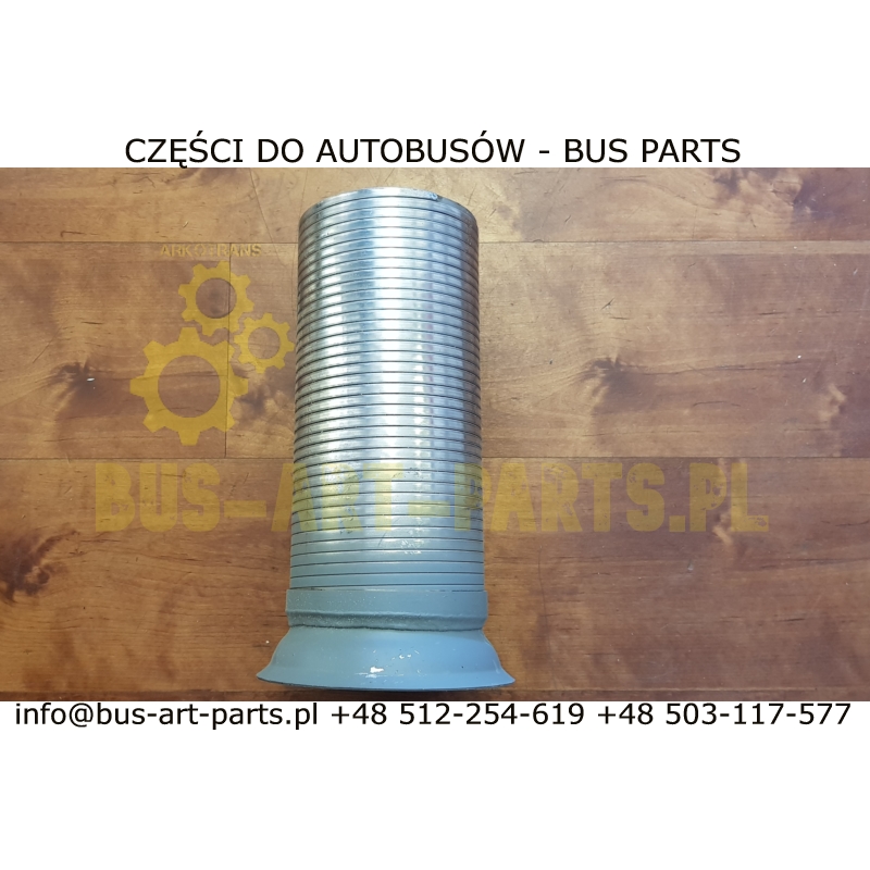 ŁĄCZNIK ELASTYCZNY PESZEL Z KOŁNIERZEM  L-275MM Q-110 MAN R07 R08