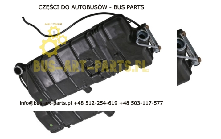 ZBIORNIK WYRÓWNAWCZY PŁYNU BOVA EURO 1/2/3/4 MERCEDES O350 TOURISMO TRAVEGO INTEGRO EURO 2 3 4 5 SETRA S4.. HD HDH GT GT-HD UL N