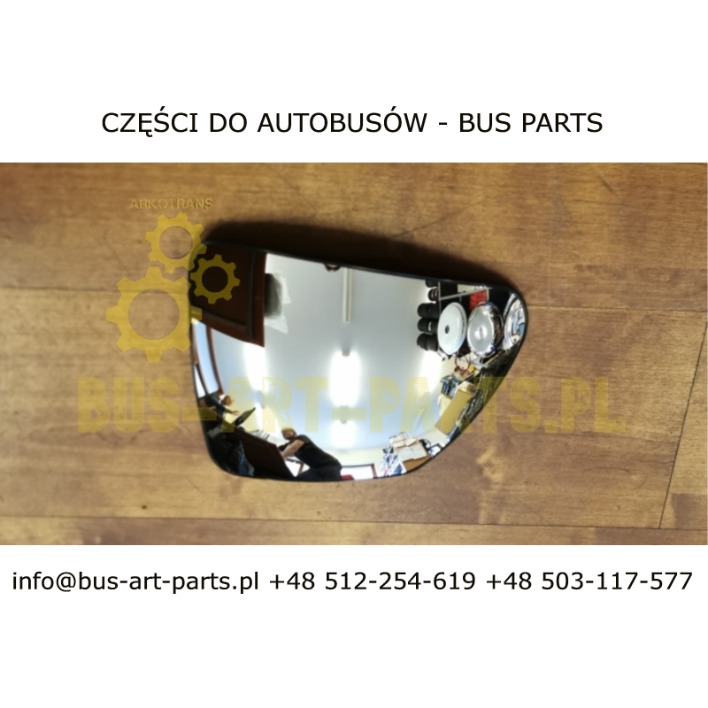 WKŁAD LUSTRA PRAWY SETRA SZKŁO PANORAMICZNE LEWE MAŁE