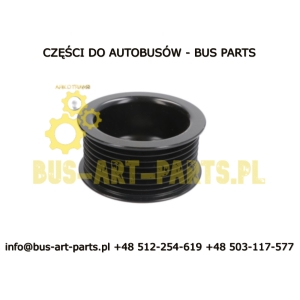 KOŁO PASOWE PASKA ALTERNATORA MAN 72,4/66X17 DO PASKÓW 8PK
