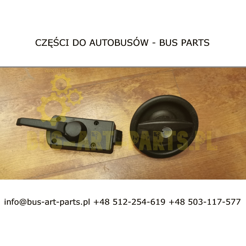 KLAMKA DZWI KABINY TOALETY BOVA VDL ZADI