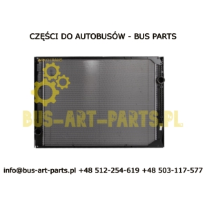 CHŁODNICA WODY SETRA S4.. MERCEDES TRAVEGO TOURISMO OM457LA EURO 3 4 5 OM542LA RZĘDOWE I V-KI Z RAMĄ