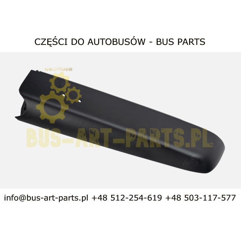 OBUDOWA LUSTRA DOLNA LEWA TYLNA VDL FUTURA FH2 VOLVO 9700 9900 MAN LION TEMSA SAFARI Z MIEJSCEM POD OTWÓR NA LAMPKĘ OŚWIETLENIA