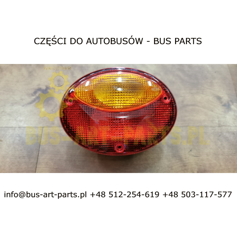 LAMPA TYŁ CZERWONA POMARAŃCZOWA / STOP KIERUNKOWSKAZ  IVECO MAGO WING