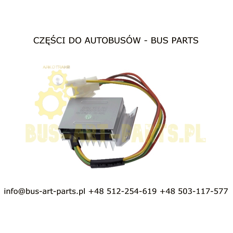 STEROWNIK REGULATOR OBROTÓW DMUCHAWA SUTRAK NEOPLAN VAN HOOL 26.09.10.006-00 26091000600 260910001 26.09.10.001 SUTRAK DG550
