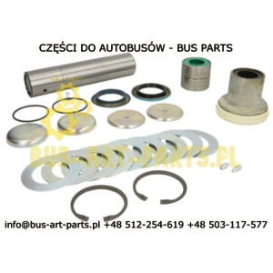 ZESTAW NAPRAWCZY ZWROTNICY OSI WLECZONEJ MAN LION COACH R08 R09 VAN HOOL TX
