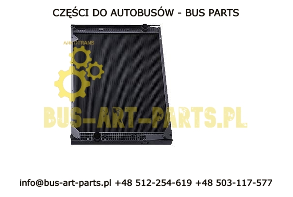 CHŁODNICA WODY MERCEDES TOURISMO EURO 4 INTEGRO EURO 3 SETRA S4..UL