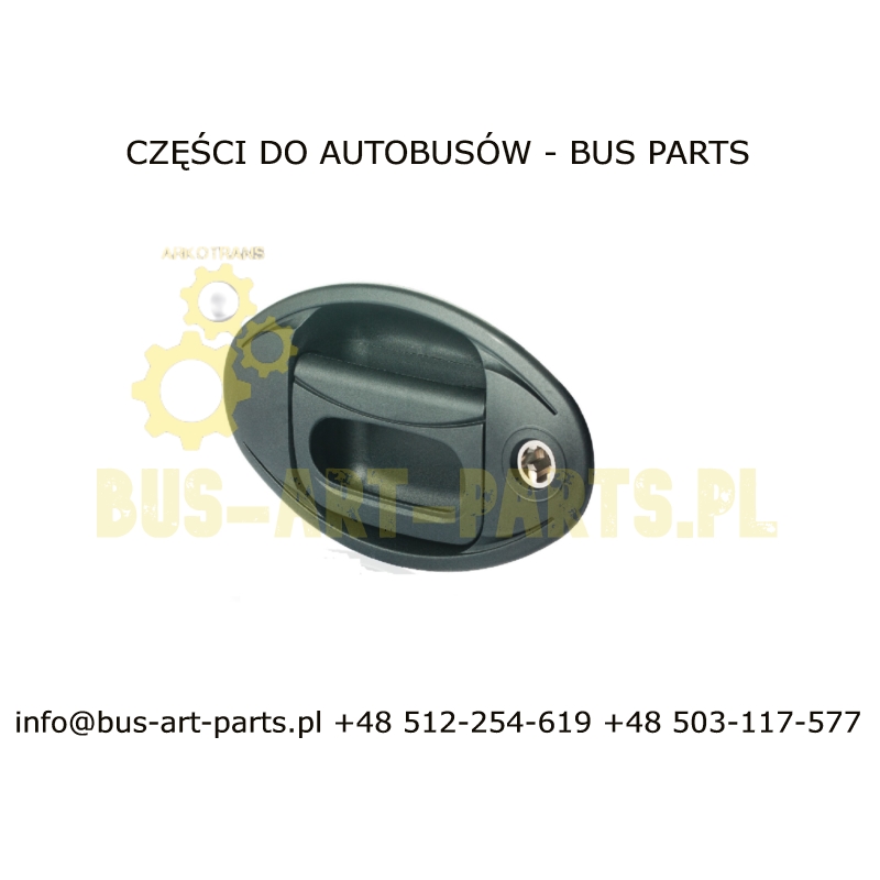 KLAMKA KLAPY KASETA VAN HOOL MANUALNA BEZ KLUCZYKA I WKŁADKI  P397 10963817