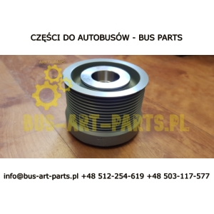!!! WYCOFANE JUŻ NIE PRODUKOWANE !!! KOŁO PASOWE ALTERNATORA SETRA MERCEDES 12PK SILIKI V6 V8 Z TŁUMIKIEM DRGAŃ 5411550415  A541