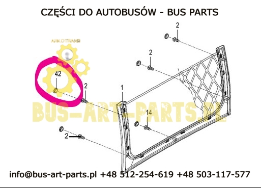 KOREK ZAŚLEPKA SIATKI VDLDO SIATKI 6057VDL