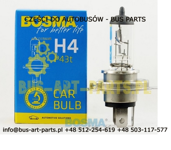 ŻARÓWKA H4 24V REFLEKTOROWA 75/70W