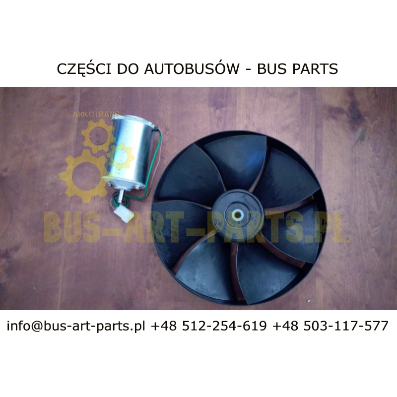WENTYLATOR SKRAPLACZA KLIMATYZACJI SUTRAK SOLARIS VACANZA NEOPLAN